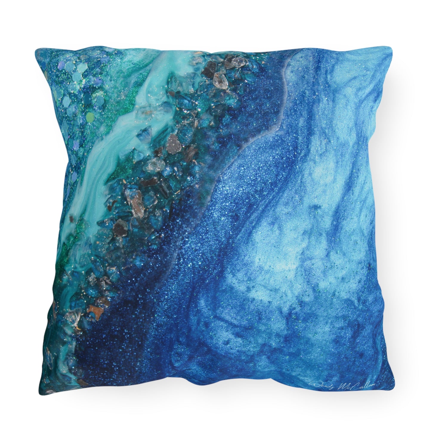 Elucidation Opulence Outdoor Pillow - Patio Cushion