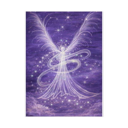 Archangel Zadkiel – Abstract Angel Fine Art Print Compassion, Forgiveness, Transformation