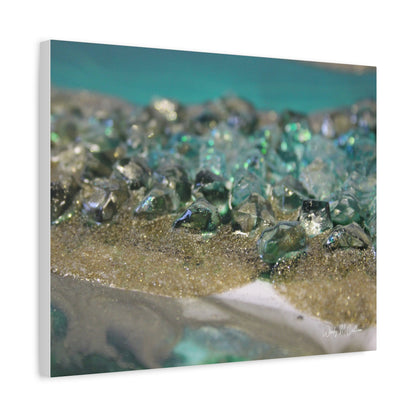 Dioptase Canvas Wall Art - Elegance