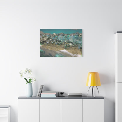 Dioptase Canvas Wall Art - Elegance