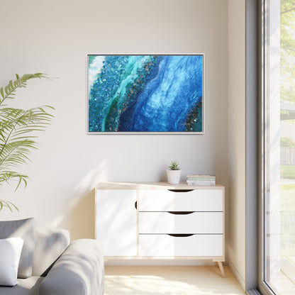 Elucidation Framed Print - Opulence