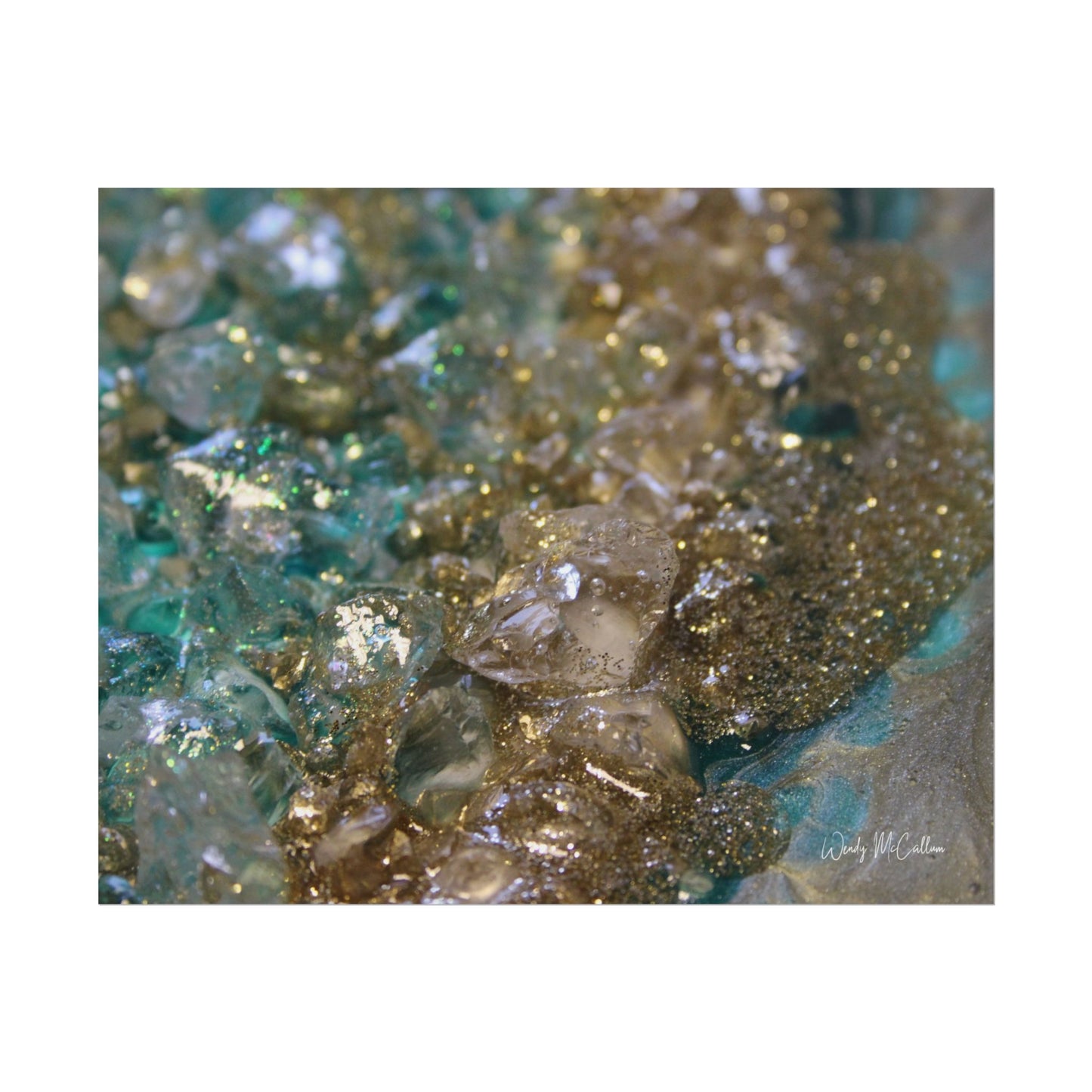 Dioptase Fine Art Print - Opulence