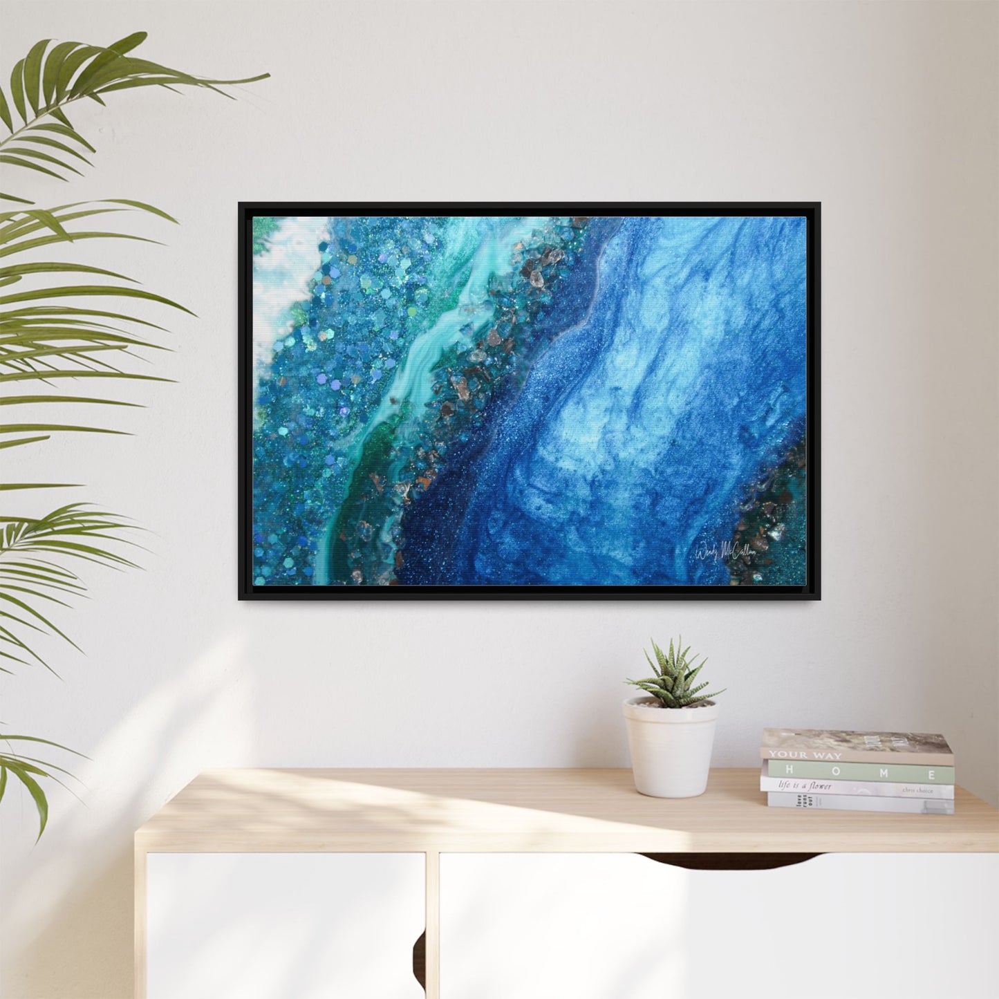 Elucidation Framed Print - Opulence