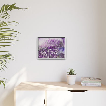 Amethyst Dreams Framed Print - Elegance