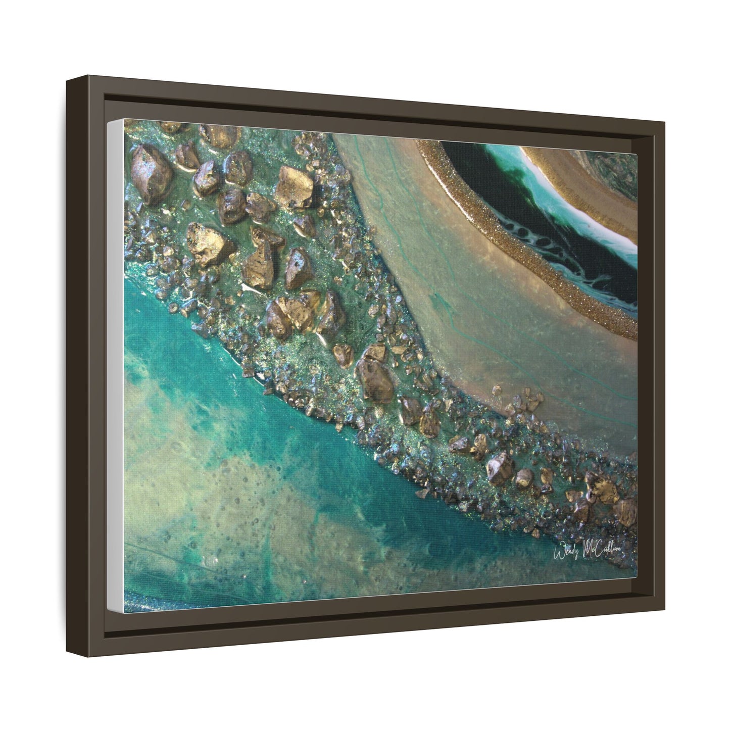 Dioptase Framed Print - Grace