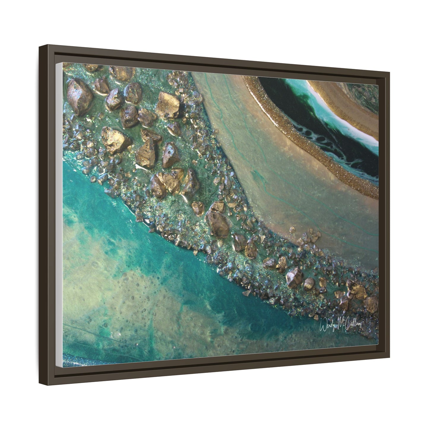 Dioptase Framed Print - Grace