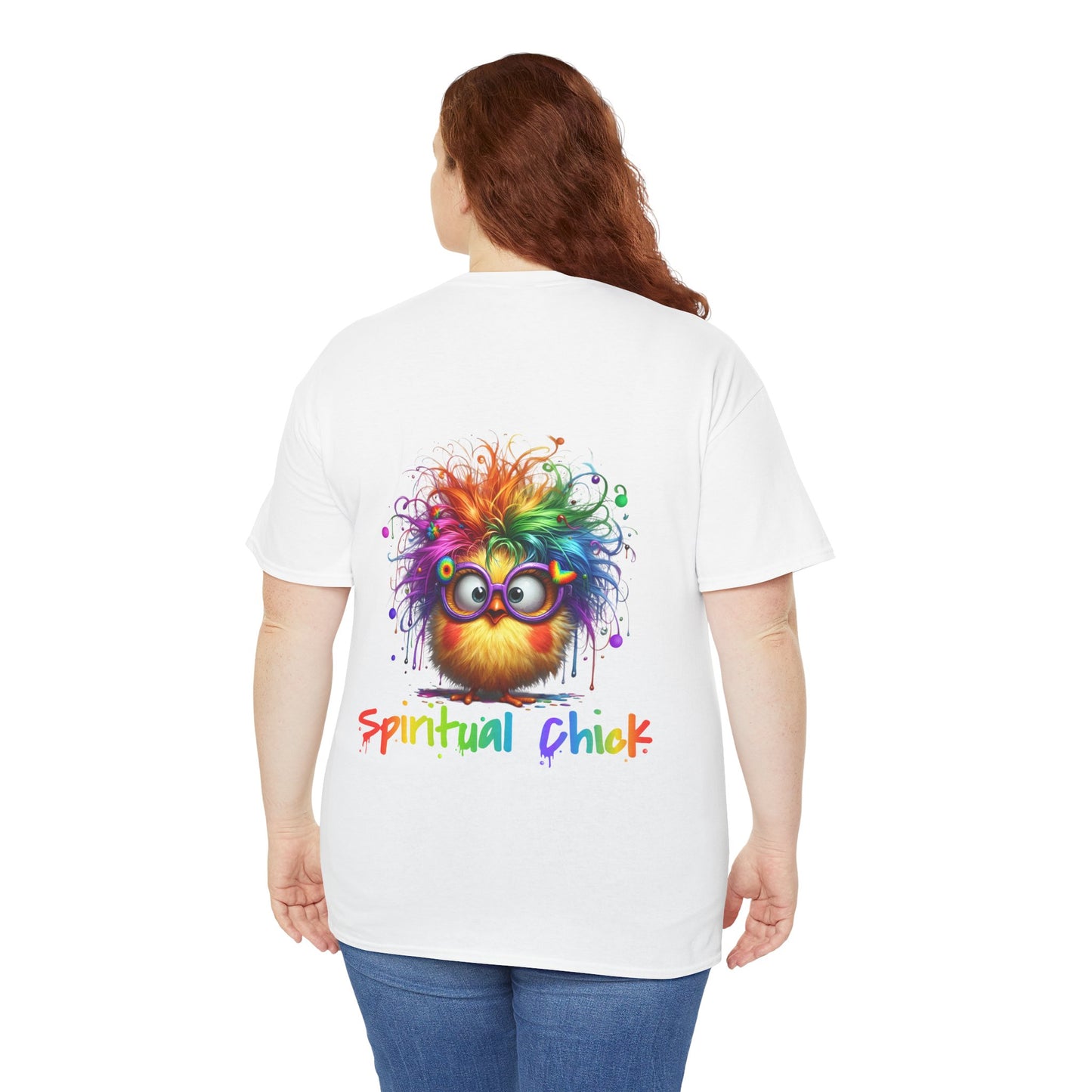 Spiritual Chick – Cute High-Vibe Rainbow Funny T-Shirt