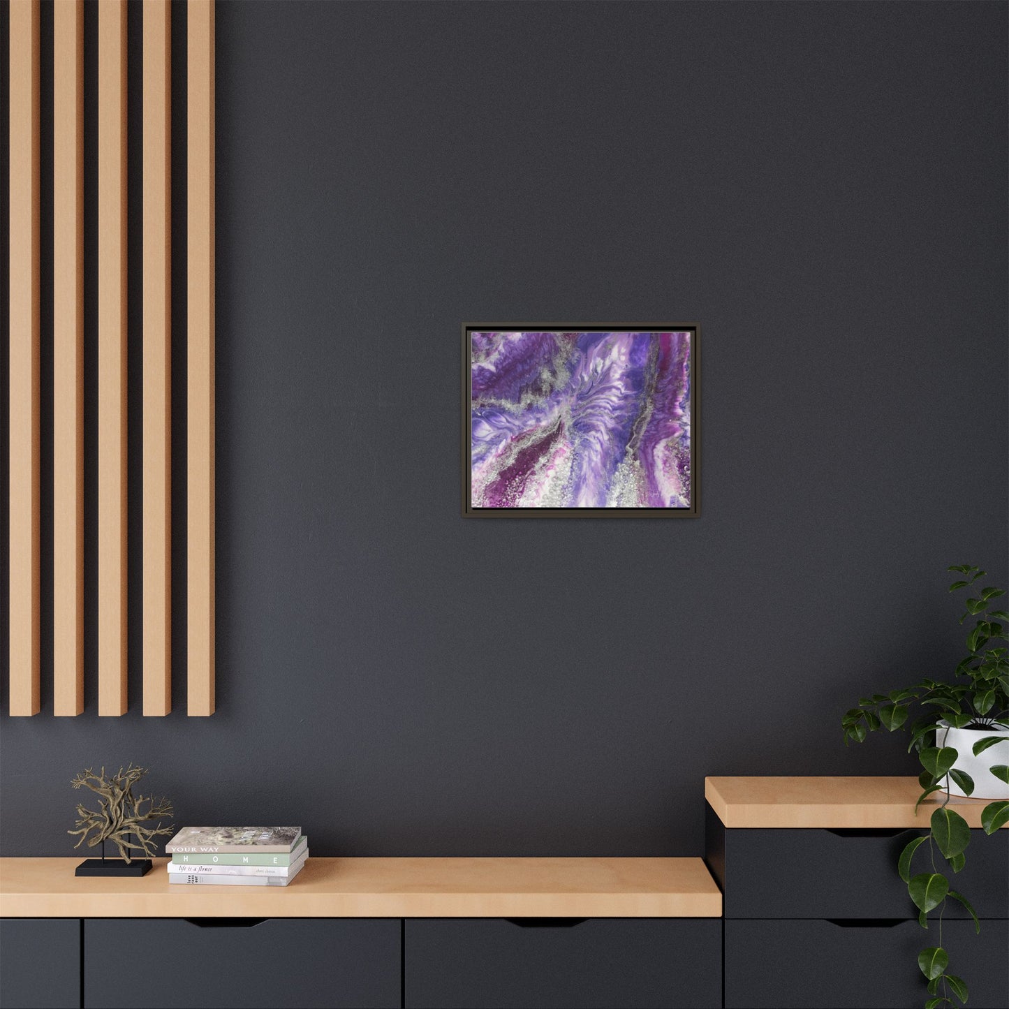 Amethyst Dreams Framed Print - Splendour