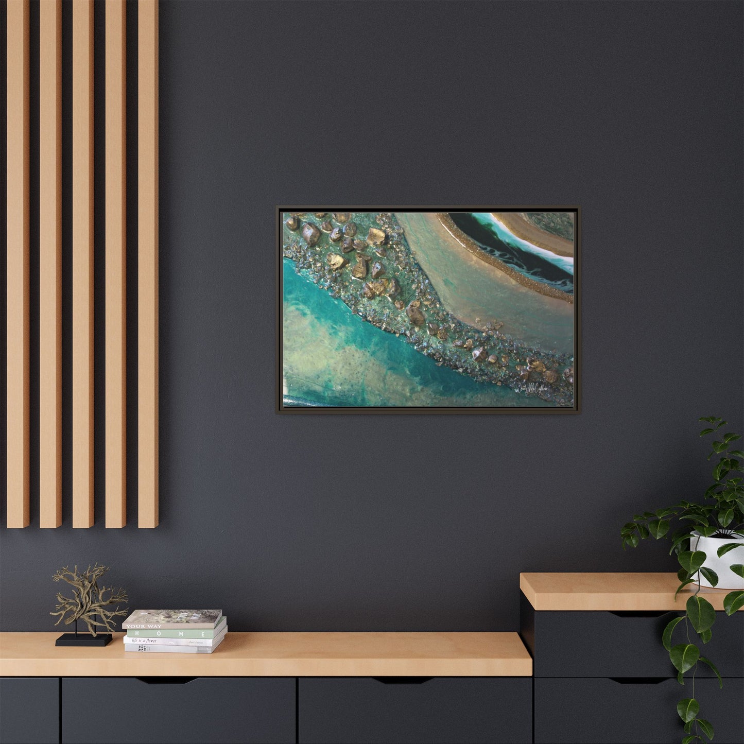Dioptase Framed Print - Grace