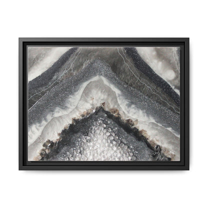 Grey Moonstone Framed Print - Splendour