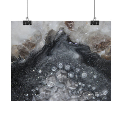 Grey Moonstone Fine Art Print - Elegance