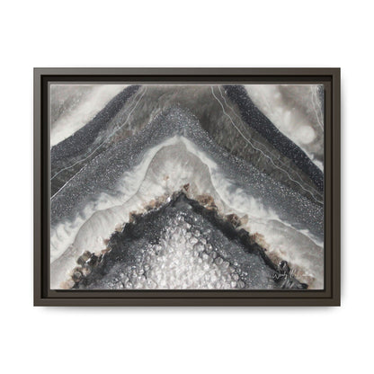 Grey Moonstone Framed Print - Splendour