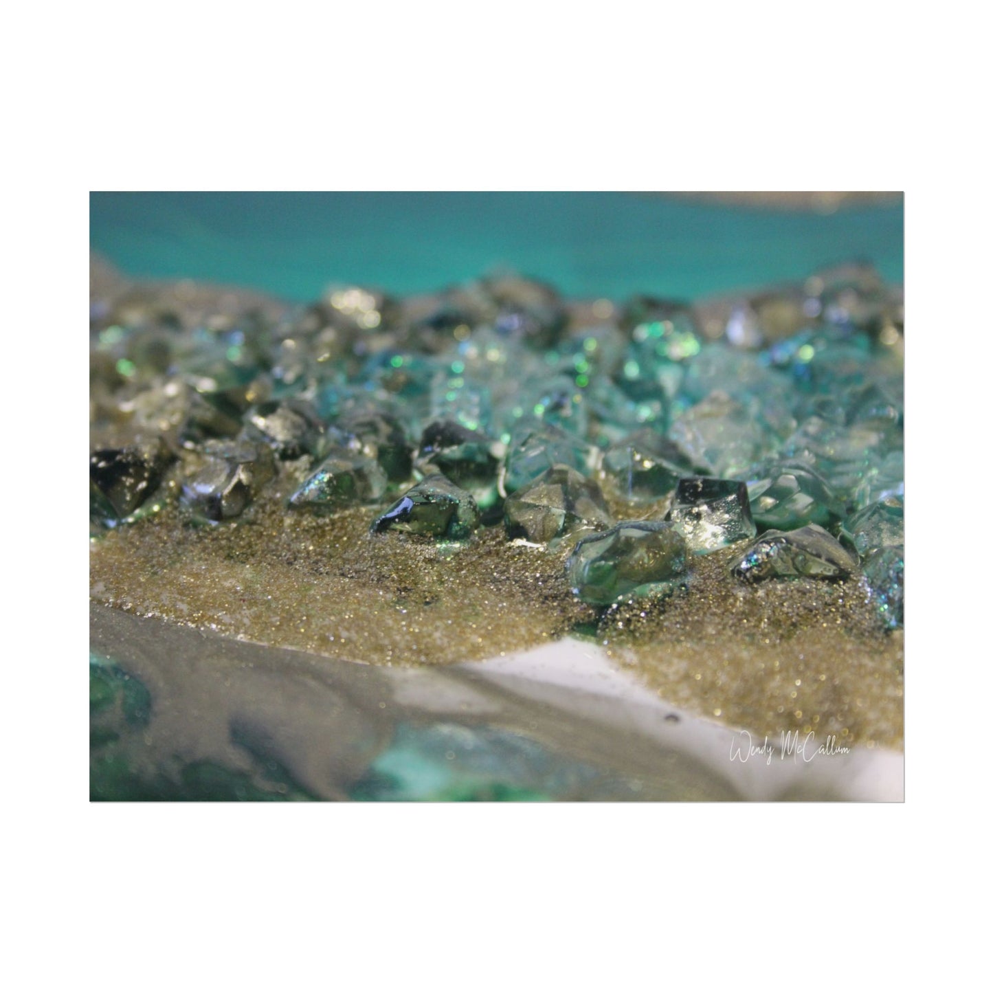 Dioptase Fine Art Print - Elegance