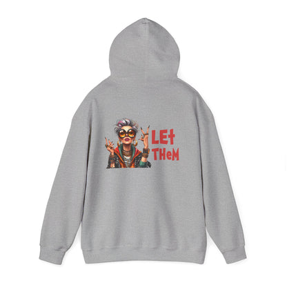 Let Them – Bold Attitude Woman in Her Prime Empowerment Hoodie