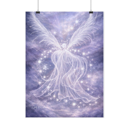 Archangel Jeremiel – Fine Art Print | Angel of Insight, Life Review & Spiritual Clarity