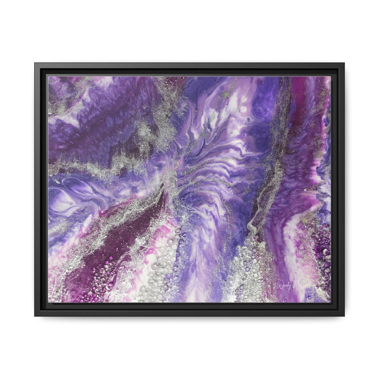 Amethyst Dreams Framed Print - Splendour