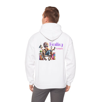 Healing in Progress – Strong Woman Empowerment Hoodie