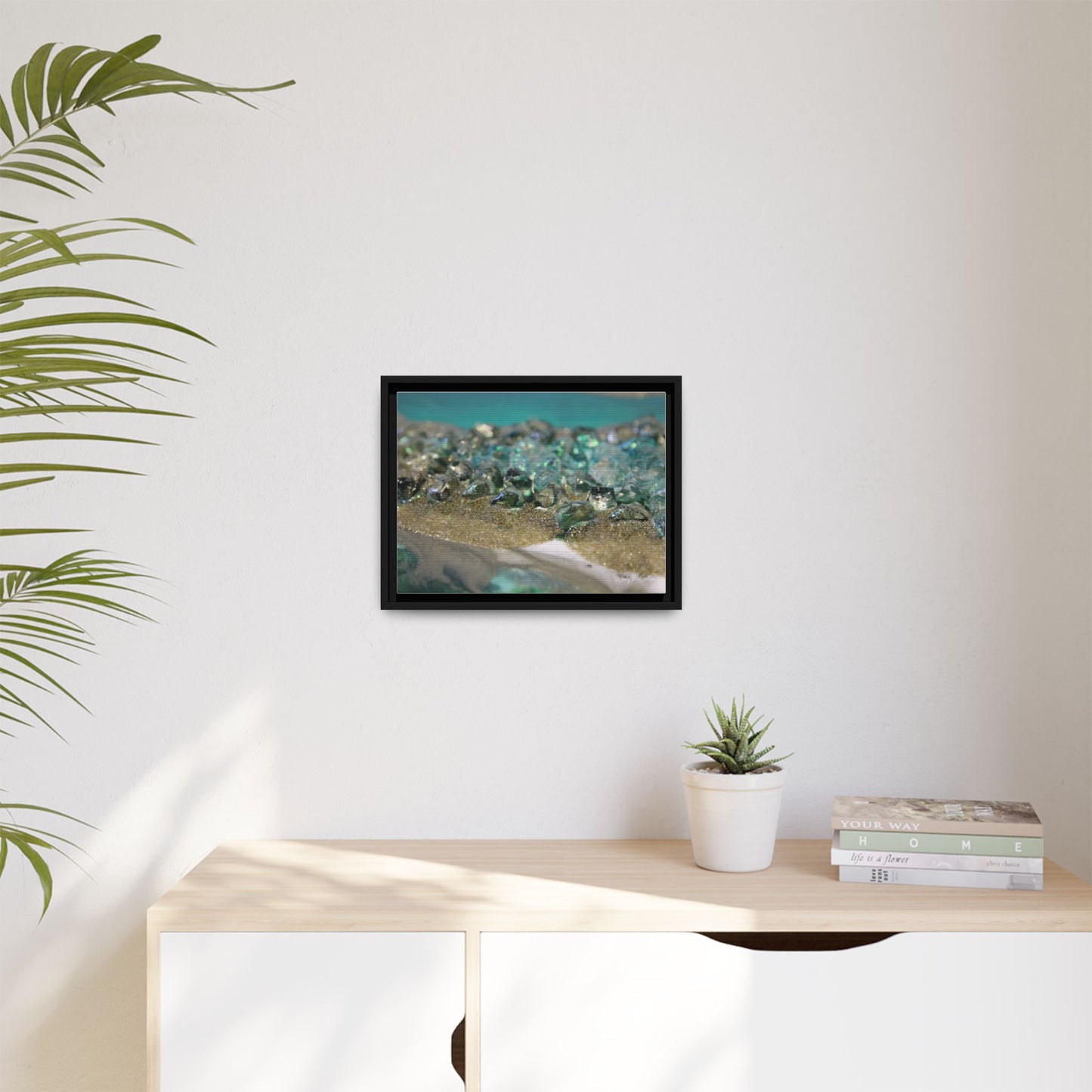 Dioptase Framed Print - Elegance