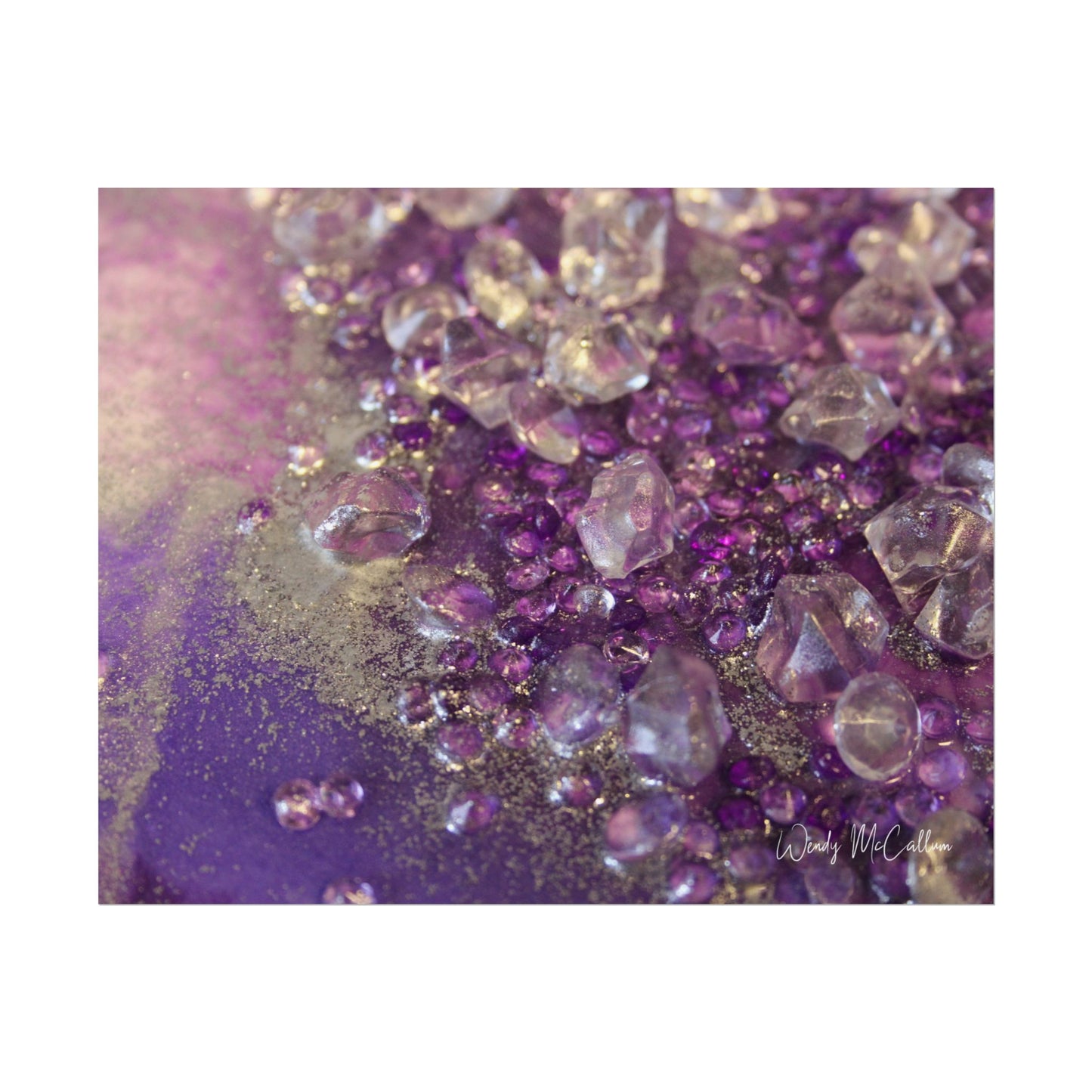 Amethyst Dreams Fine Art Print - Opulence