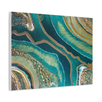Dioptase Canvas Wall Art - Splendour