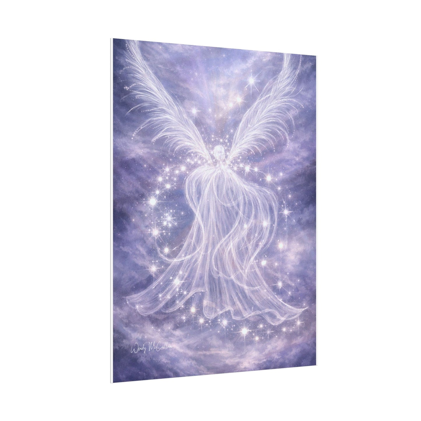 Archangel Jeremiel – Fine Art Print | Angel of Insight, Life Review & Spiritual Clarity