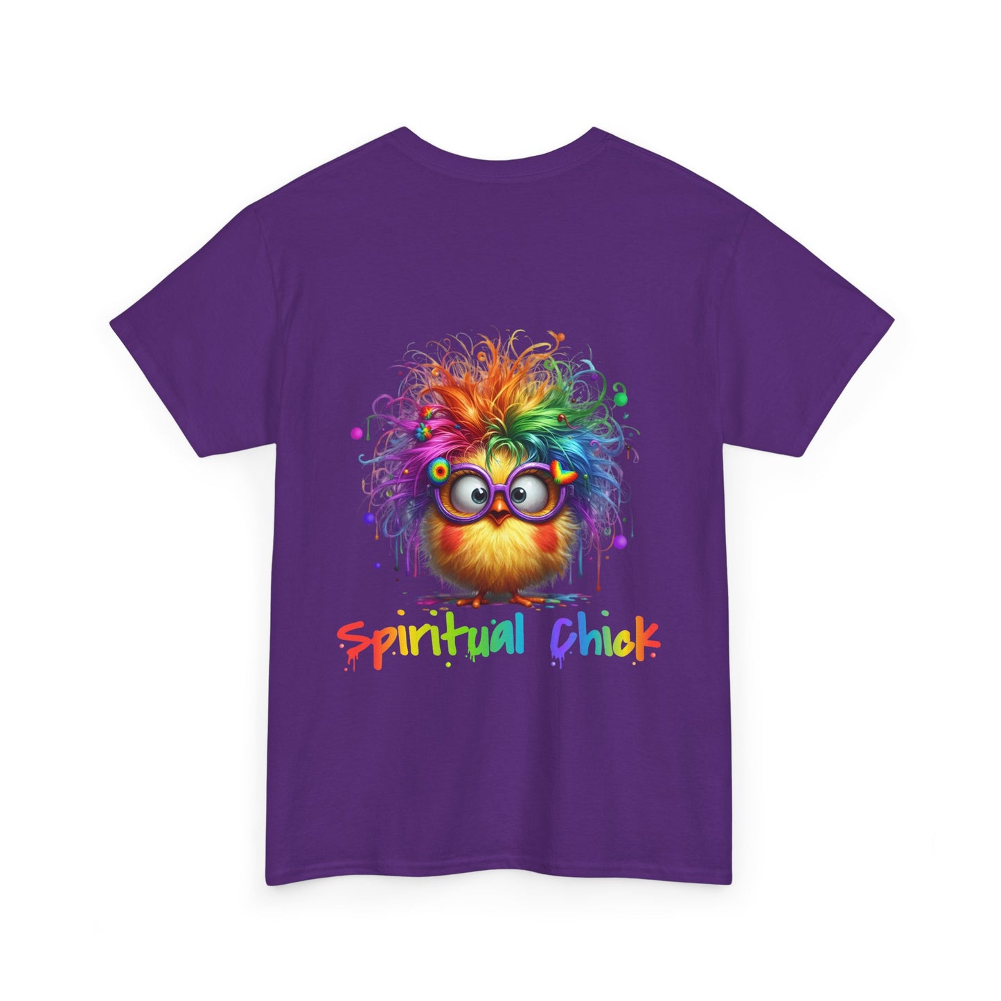 Spiritual Chick – Cute High-Vibe Rainbow Funny T-Shirt