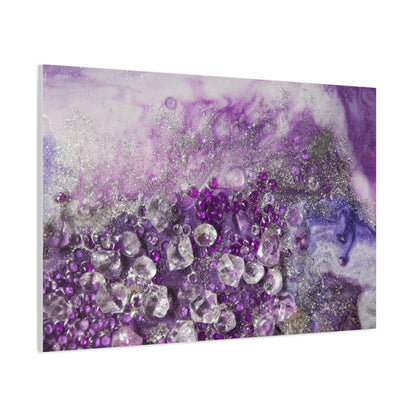 Amethyst Dreams Canvas Wall Art - Elegance