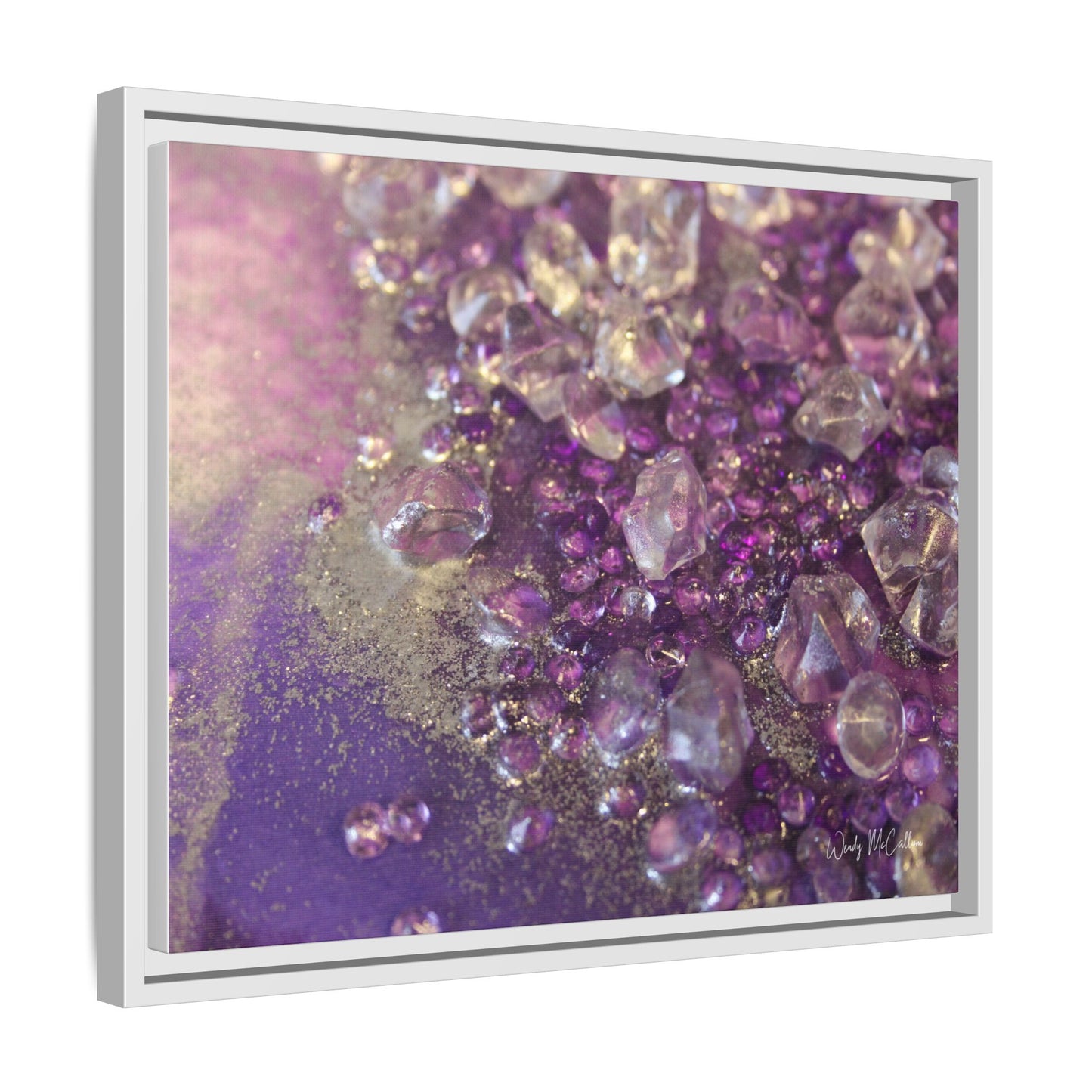 Amethyst Dreams Framed Print - Opulence