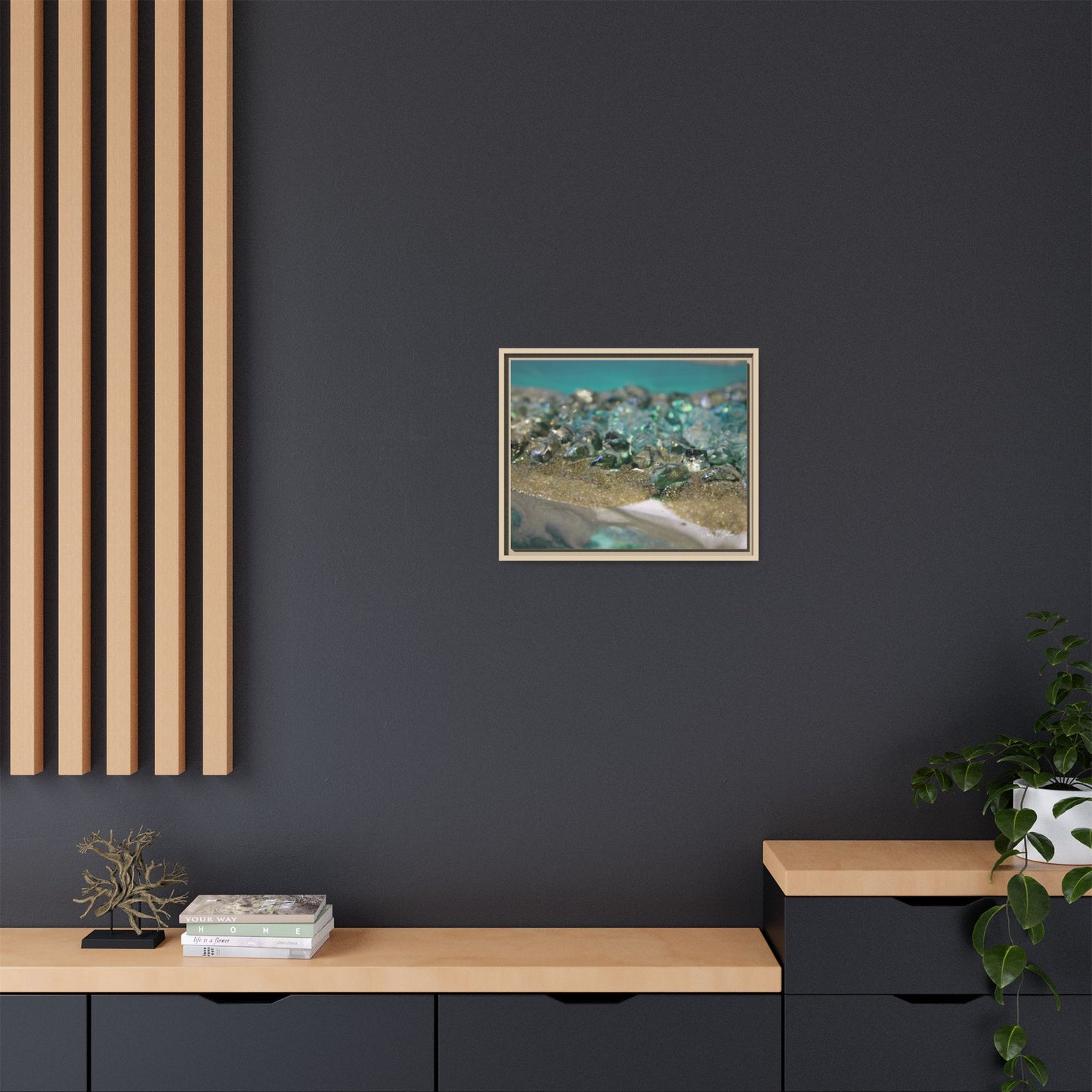 Dioptase Framed Print - Elegance