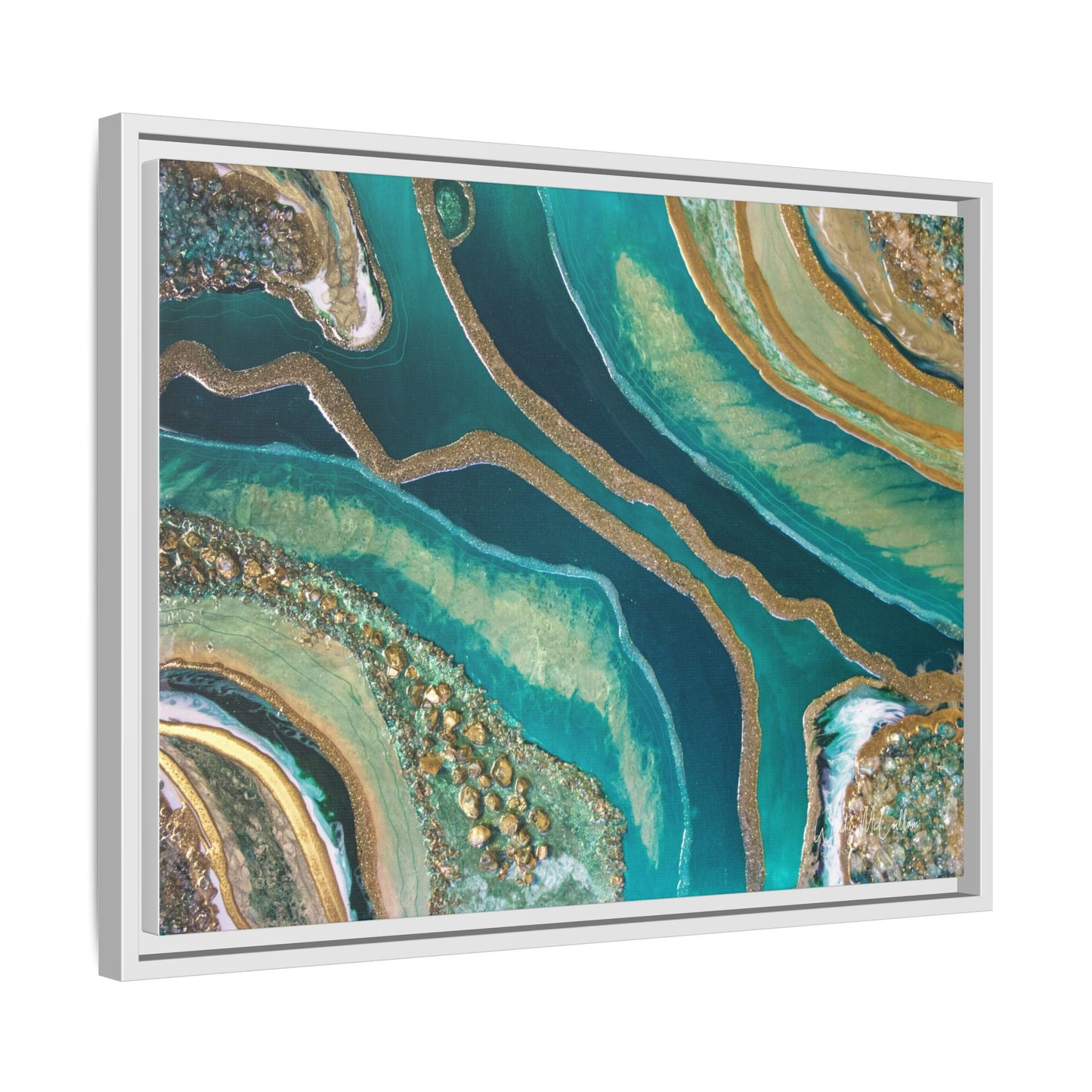 Dioptase Framed Print - Splendour
