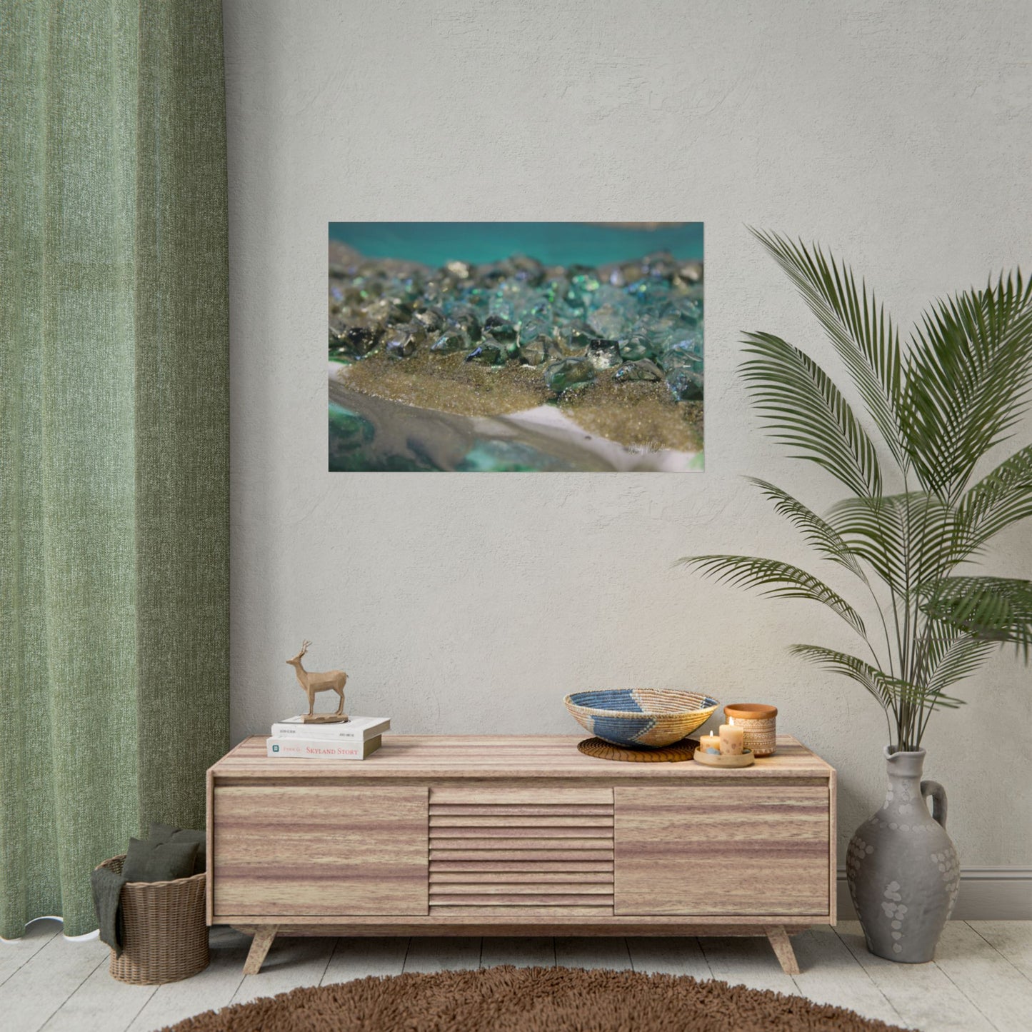 Dioptase Fine Art Print - Elegance
