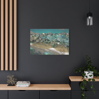 Dioptase Canvas Wall Art - Elegance