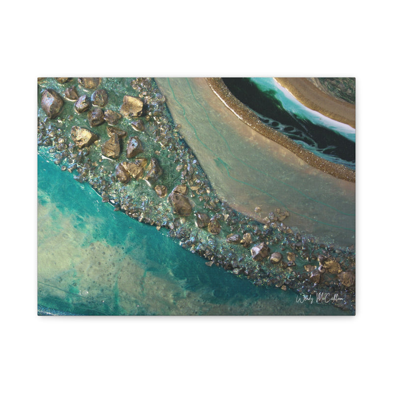 Dioptase Canvas Wall Art - Grace