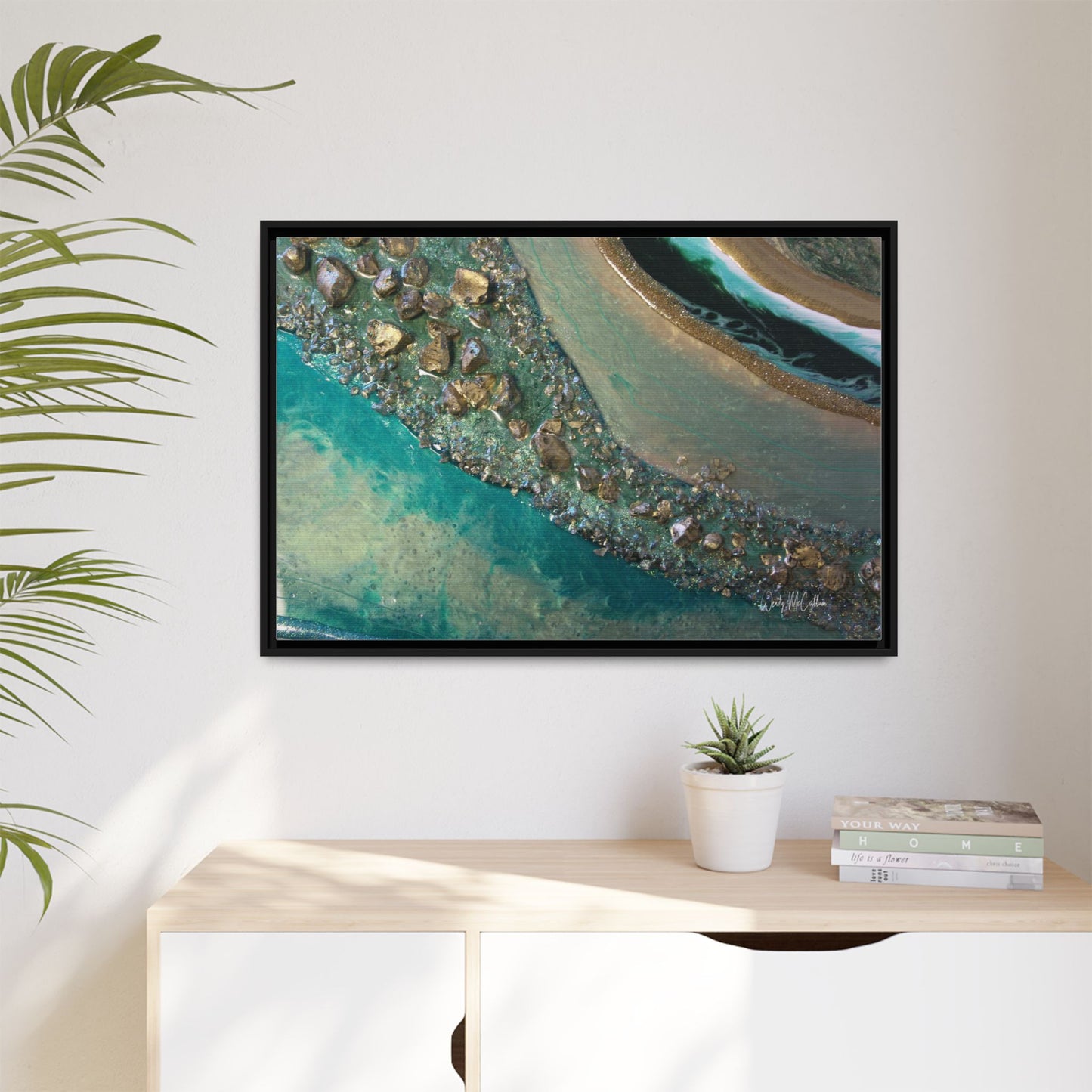 Dioptase Framed Print - Grace