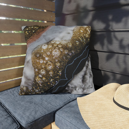 Alchemy Elegance Outdoor Pillow - Patio Cushion