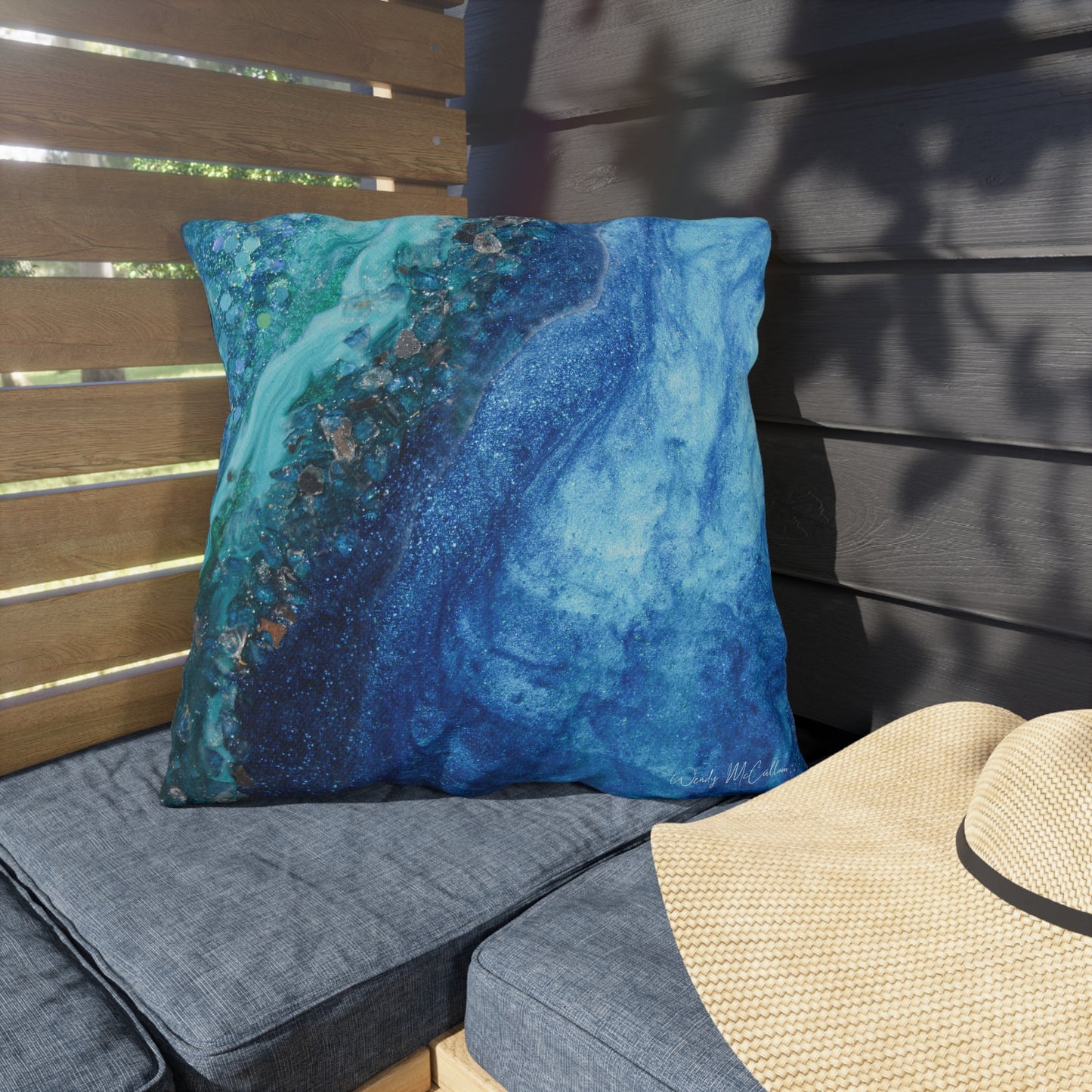 Elucidation Opulence Outdoor Pillow - Patio Cushion