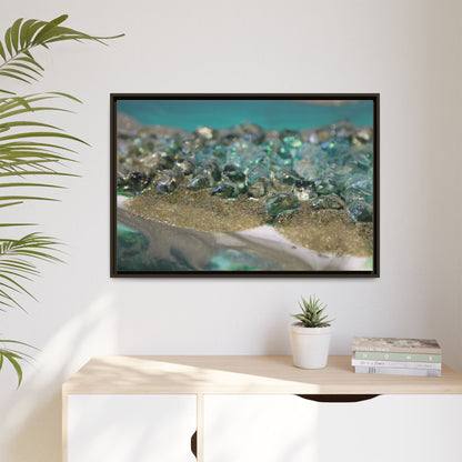 Dioptase Framed Print - Elegance