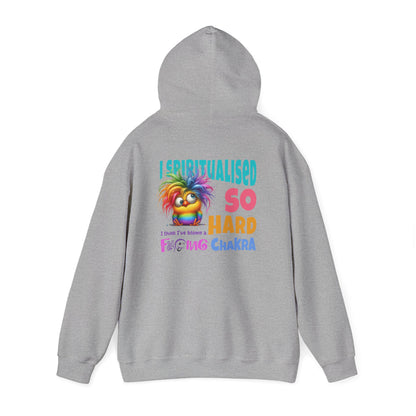 I Spiritualised Too Hard… I Think I’ve Blown a Chakra – Funny Rainbow Chick Hoodie