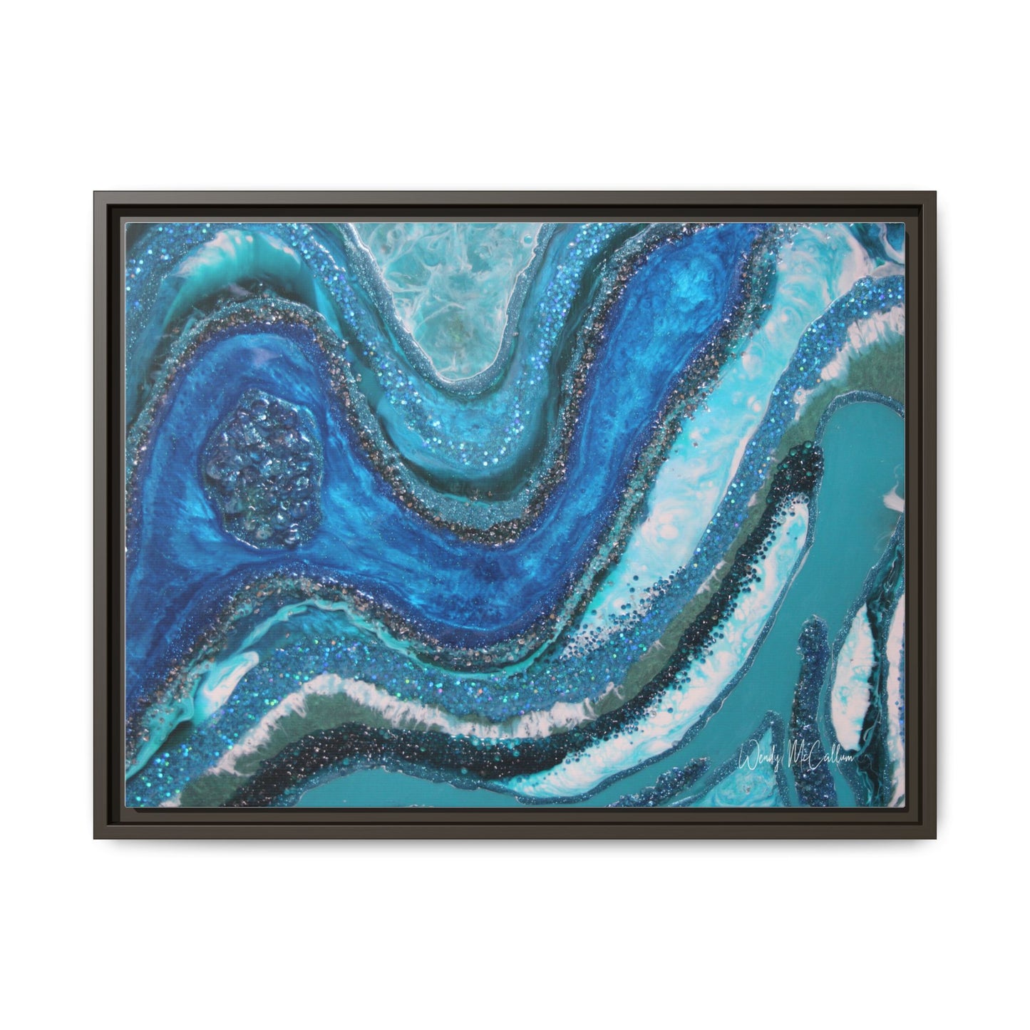 Elucidation Framed Print - Splendour