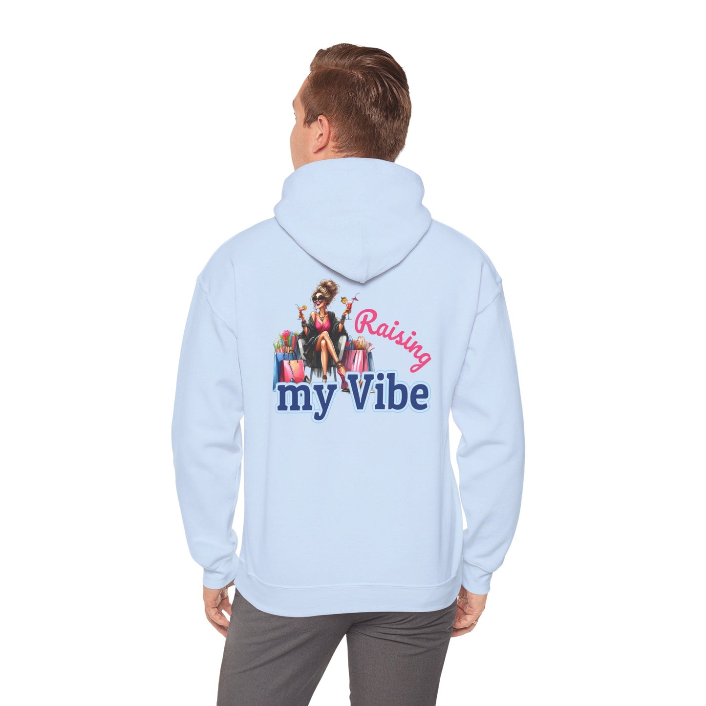 Raising My Vibe – Cool & Sophisticated Lady Hoodie