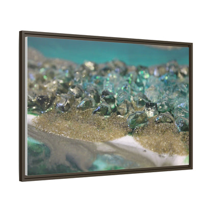Dioptase Framed Print - Elegance