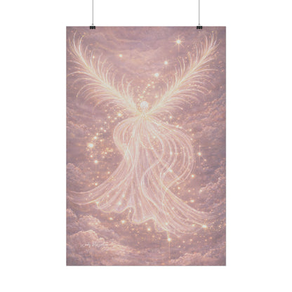 Archangel Chamuel – Fine Art Print | Angel of Love, Peace & Emotional Healing