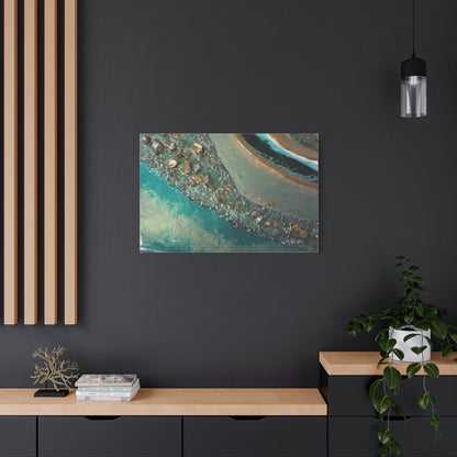 Dioptase Canvas Wall Art - Grace