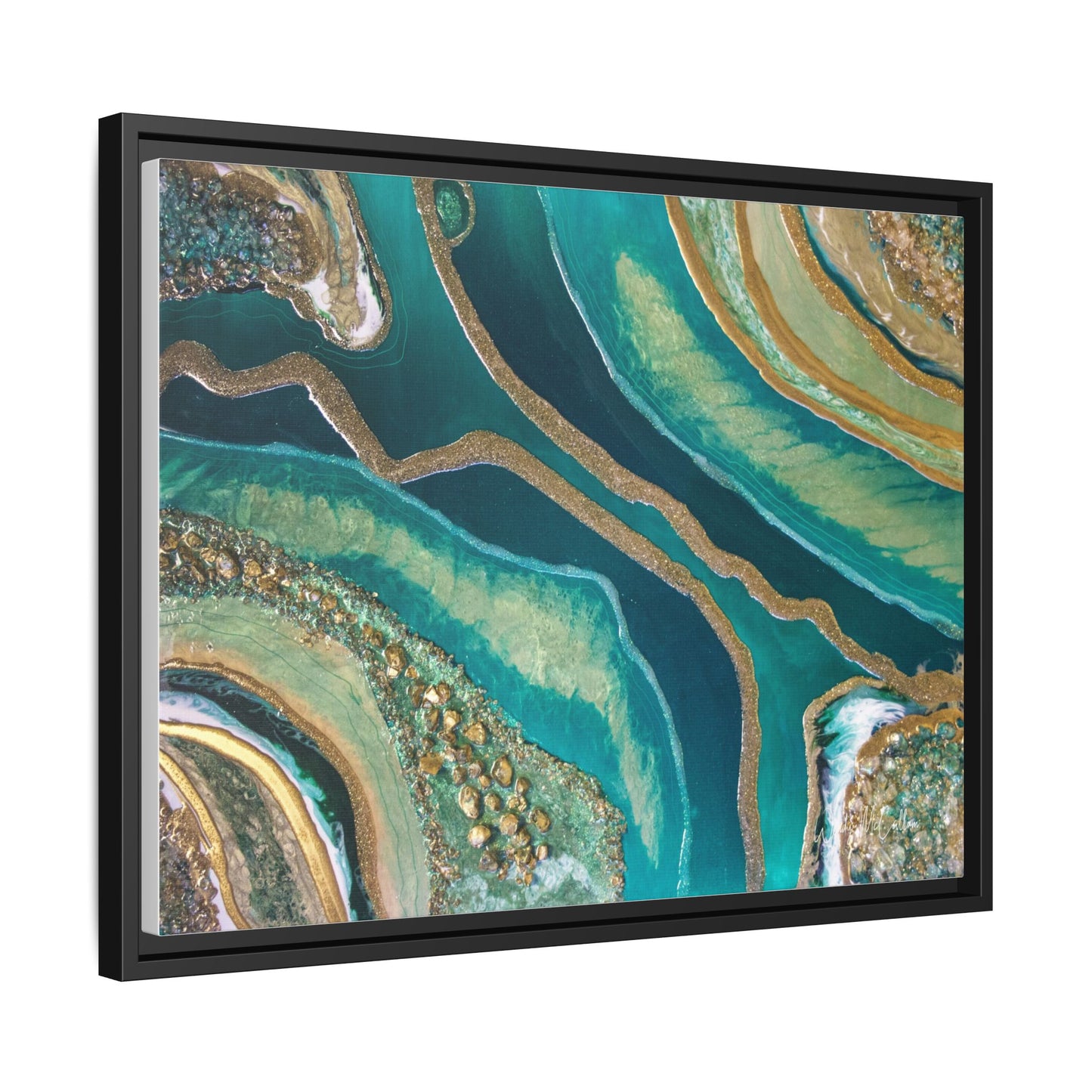 Dioptase Framed Print - Splendour