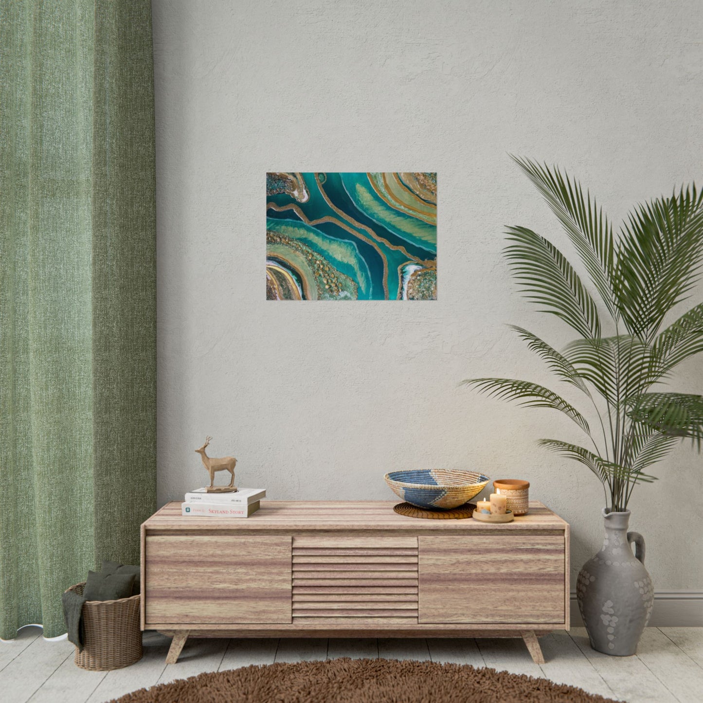 Dioptase Fine Art Print - Splendour