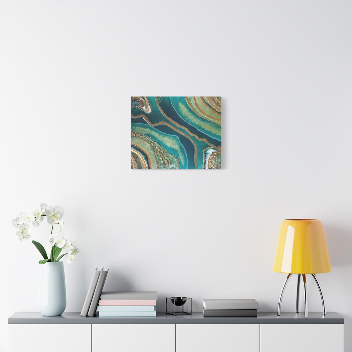 Dioptase Canvas Wall Art - Splendour