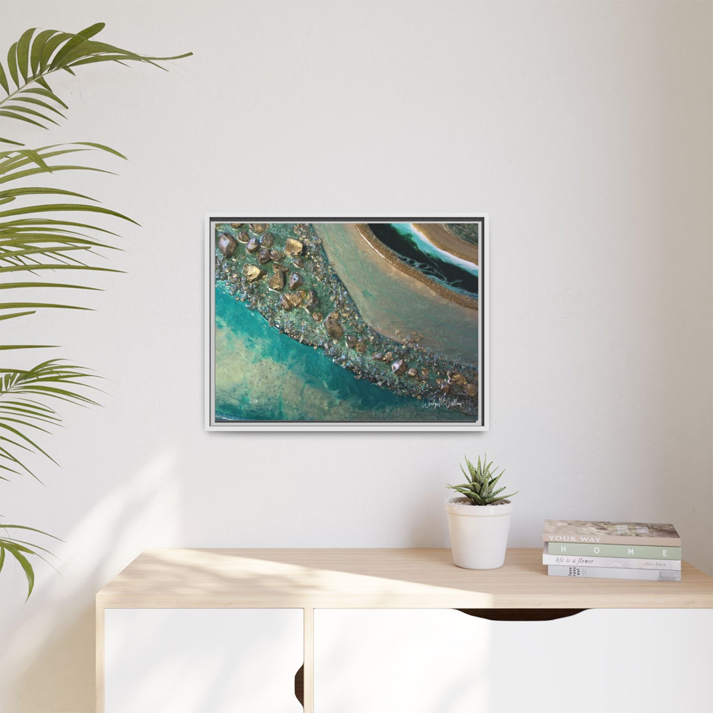 Dioptase Framed Print - Grace