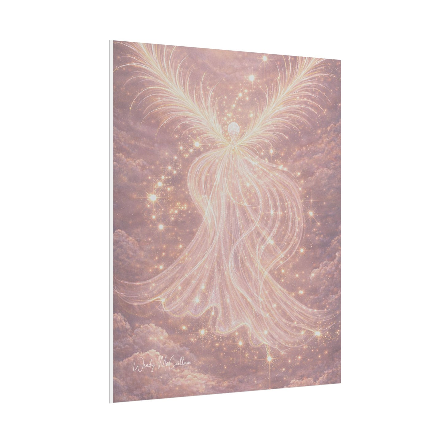 Archangel Chamuel – Fine Art Print | Angel of Love, Peace & Emotional Healing