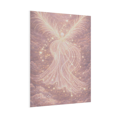 Archangel Chamuel – Fine Art Print | Angel of Love, Peace & Emotional Healing
