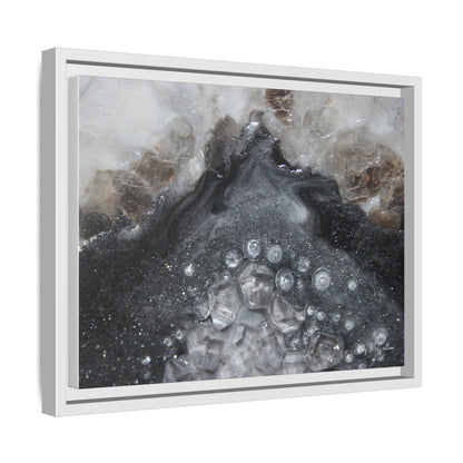Grey Moonstone Framed Print - Elegance